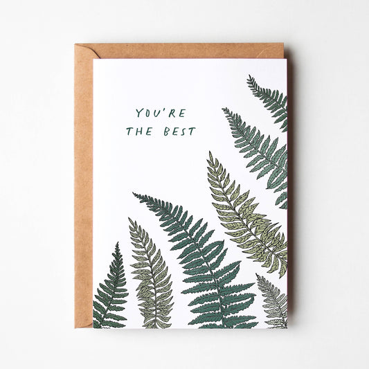 You're the Best Greeting Card by Kaari & Co.