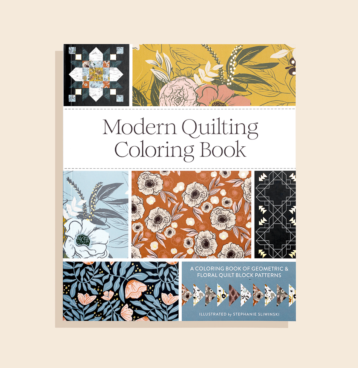 Modern Quilting Coloring Book