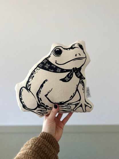 Pond Life Frog Accent Pillow by Fox & Fables