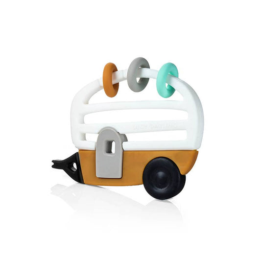 Little Camper Baby Teether by Lucy Darling