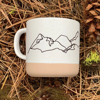 Mountains Ceramic Mug by Corvidae