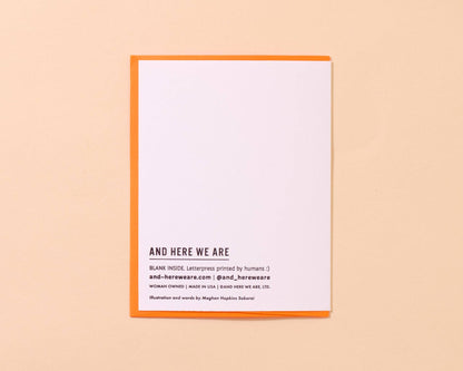 Graduation Greeting Card by And Here We Are