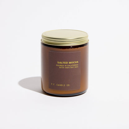 Salted Mocha – 7.2 oz Soy Candle by P.F. Candle Co.