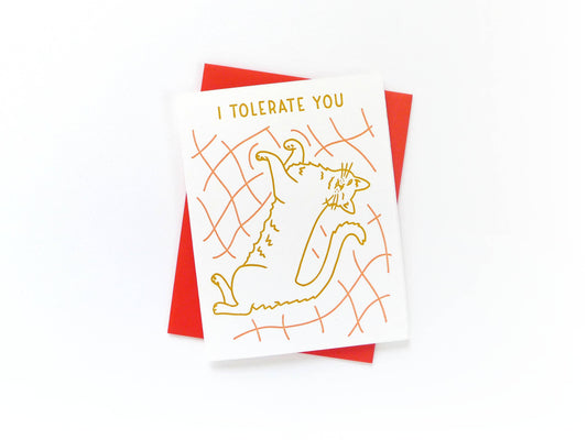 Tolerate Card by Middle Dune