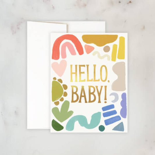 Baby Shapes Card by Idlewild Co.