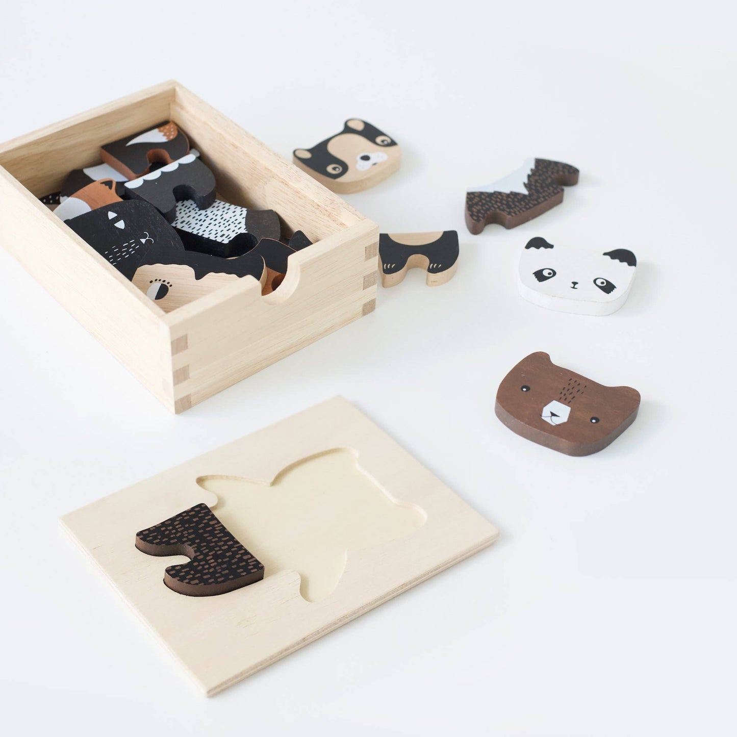 Mix + Match Animal Tiles Dress Up Game by Wee Gallery