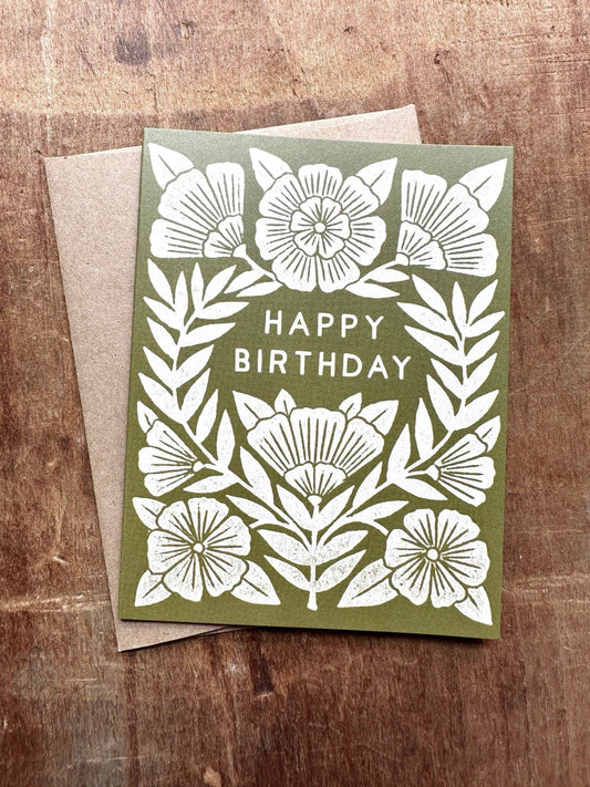 Happy Birthday Card by Katharine Watson