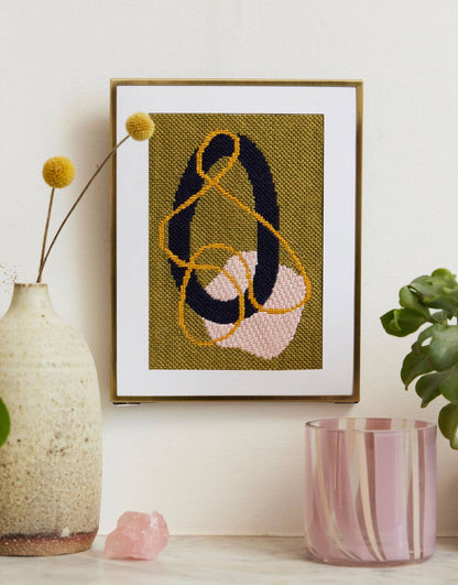Breathe Abstract Needlepoint Kit by DMC