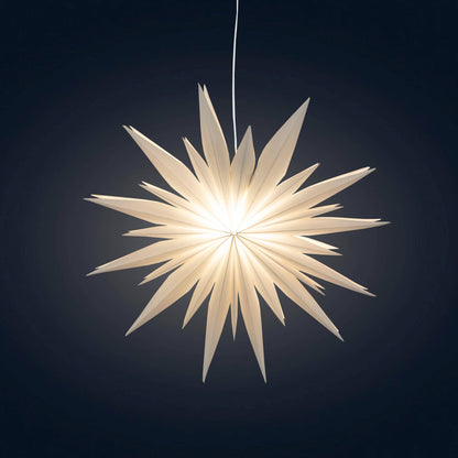 Ice Star Snowflake Paper Lantern by Artschatz