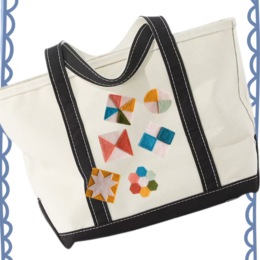 ADMISSION Tote Bag Patch Workshop with betterfortheplanet