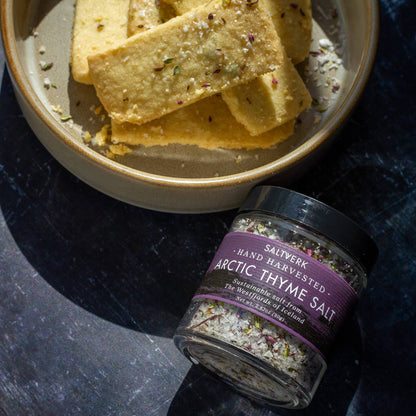 Arctic Thyme Icelandic Sea Salt by Saltverk