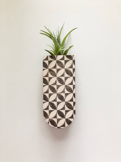 Petals Skinny Pocket Wall Planter Vase by Stacy Wong