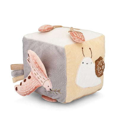 Forest Floor Soft Activity Cube Toy by Crane Baby