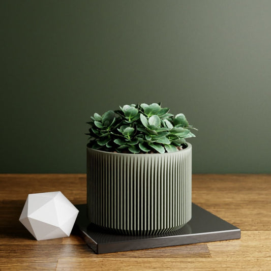 Sakura Planter 6" in Green | Modernized Pottery