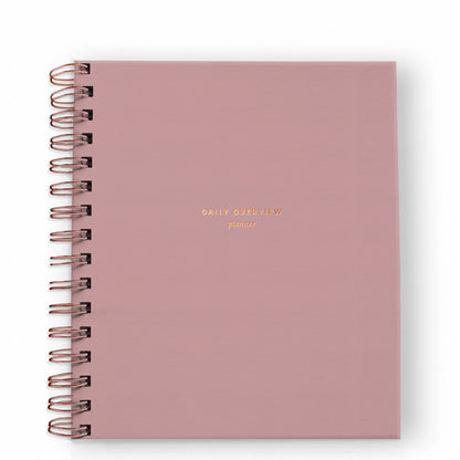 Daily Overview Planner in Dusty Rose by Ramona & Ruth