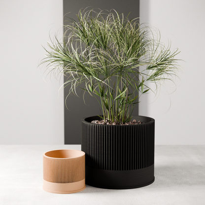Sakura Planter | Black by Modernized Pottery