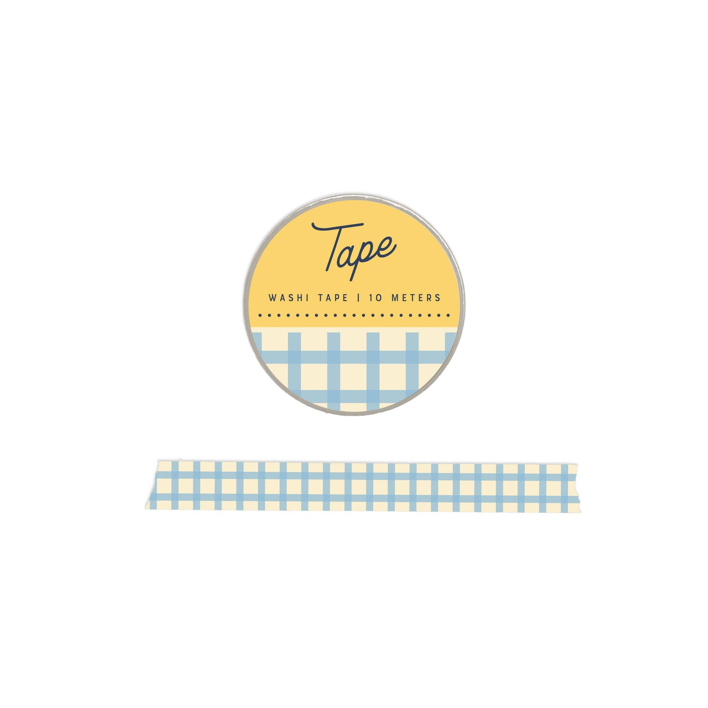 Gingham Washi Tape by Ruff House Print Shop