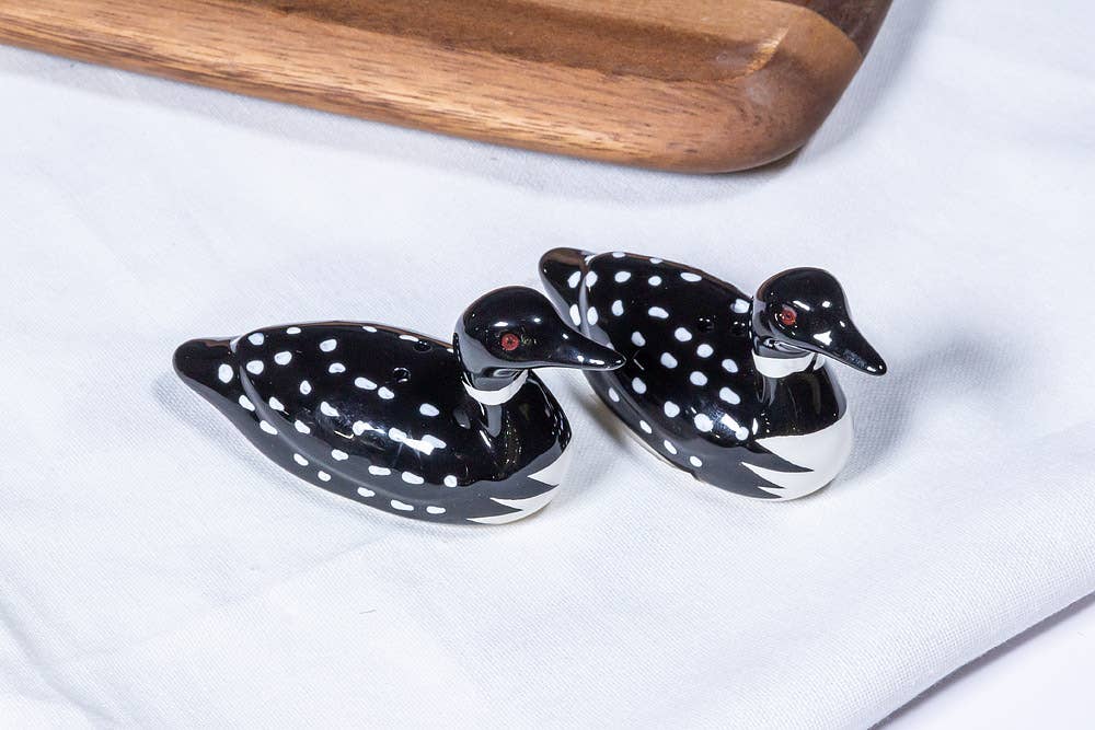 Loon Salt & Pepper Shakers by Abbott