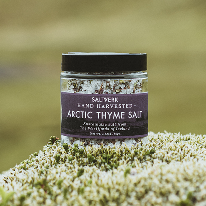 Arctic Thyme Icelandic Sea Salt by Saltverk