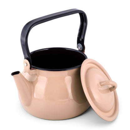 Vintage Enamel Kettle | Blush