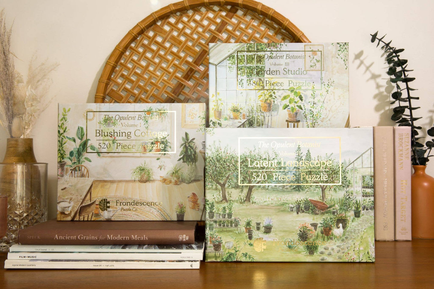 Opulent Botanist Garden Studio Puzzle | 380 Pieces