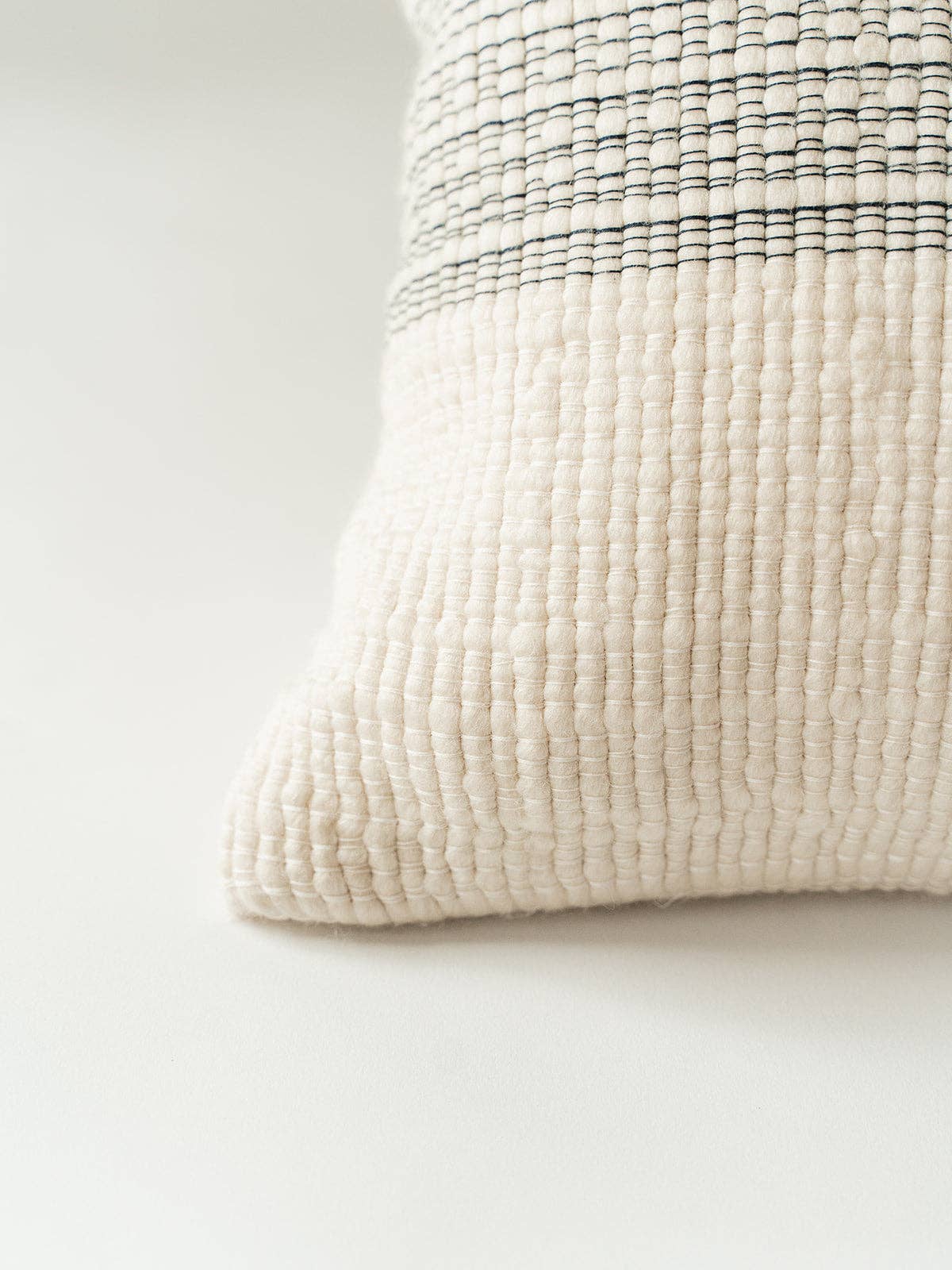 Woolen Cloud 18x18 Throw Pillow by Co.House Designs