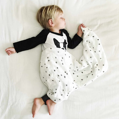 Organic Muslin Swaddle | Stars by Wee Gallery
