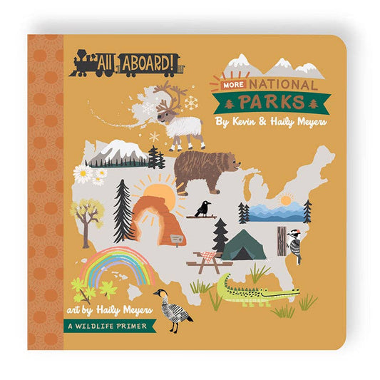 All Aboard! National Parks Children's Book by Kevin + Hailey Meyers