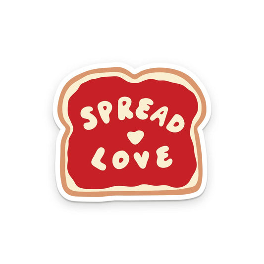 Spread Love Sticker by Ruff House Print Shop