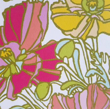 Icelandic Poppies Card by Little Green