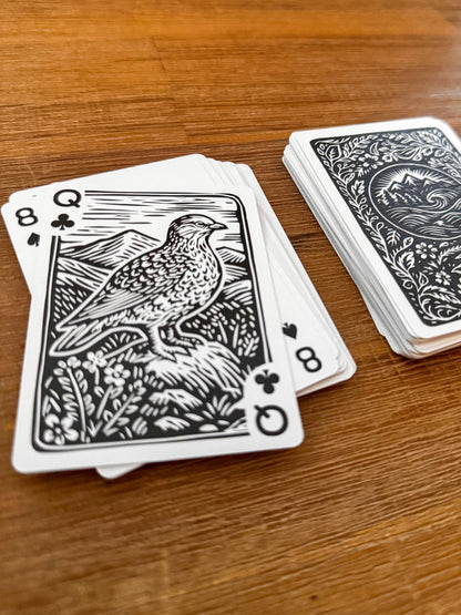 Wild Characters of Alaska Playing Cards by Frost and Fur