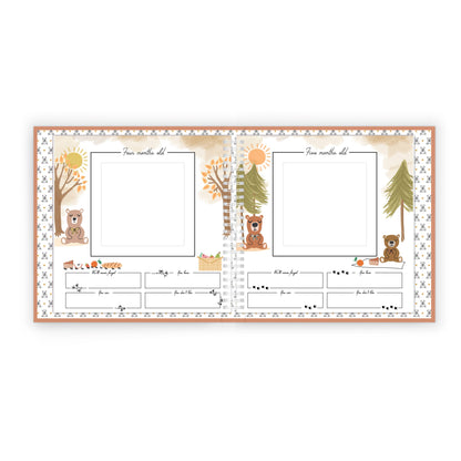 Teddy Bears Picnic Baby Memory Book by Lucy Darling