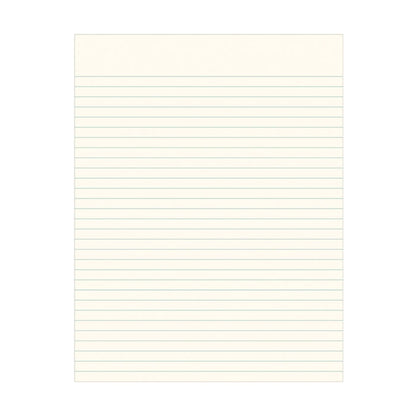 Strawberry Lined Notebook by Ruff House Print Shop