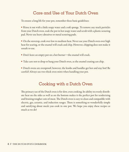 The Dutch Oven Cookbook: 70+ Easy Recipes