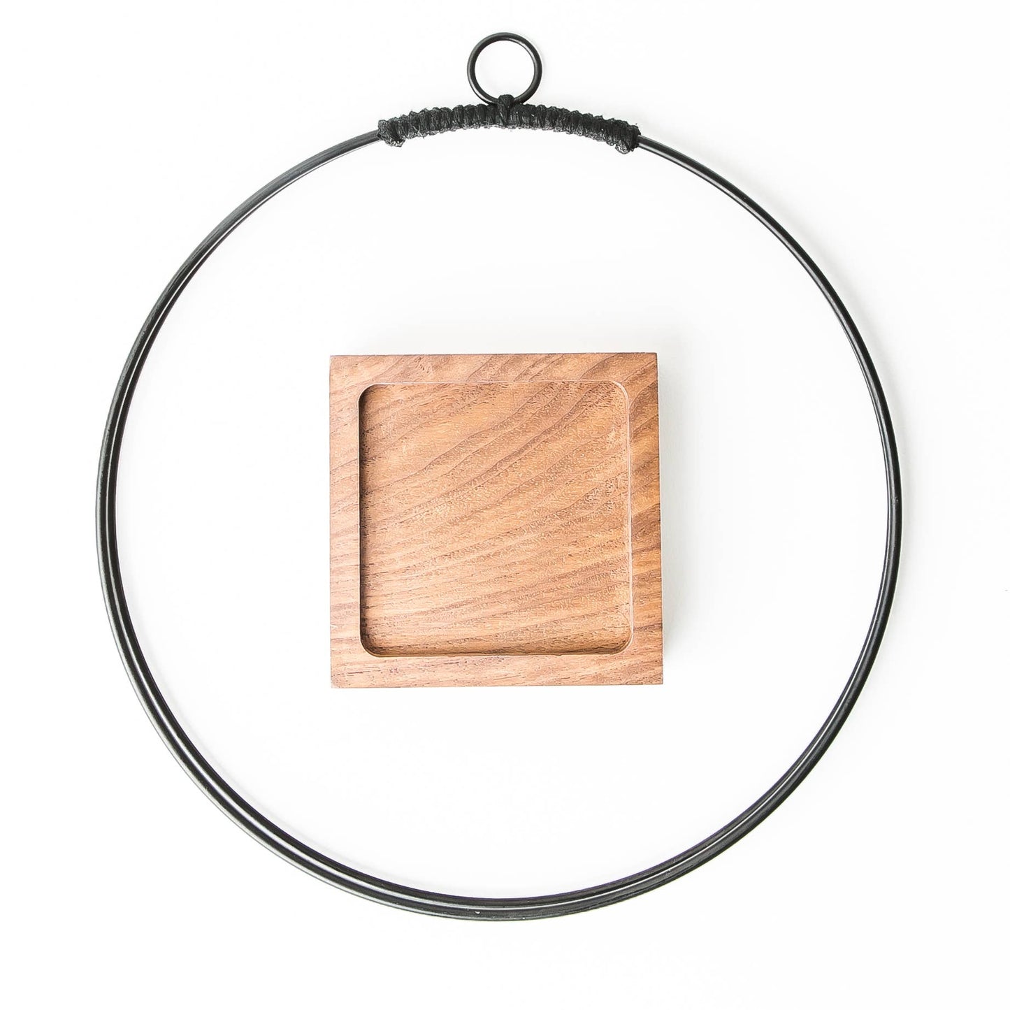 Plant Hanger (Dark & Stormy) Black Plant Hanger by Braid & Wood