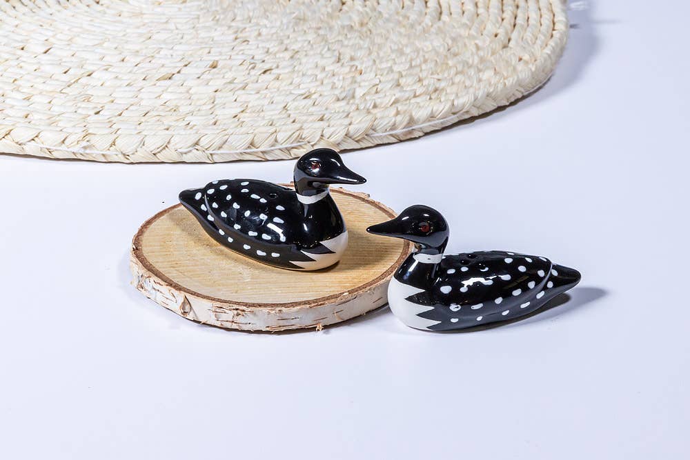 Loon Salt & Pepper Shakers by Abbott