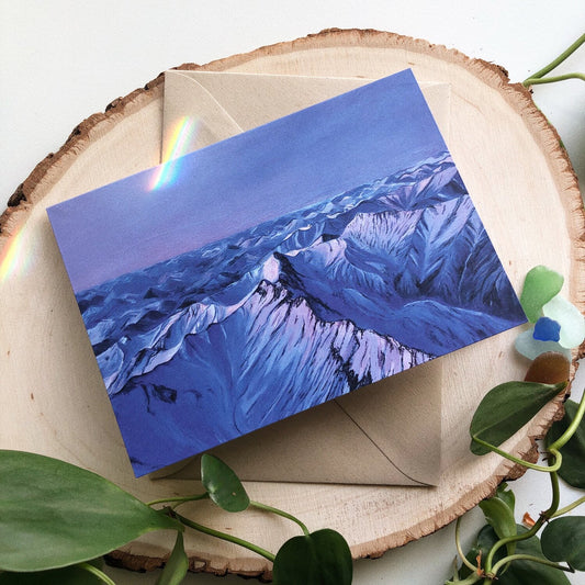 Alpine Glow Card by Anya Toelle