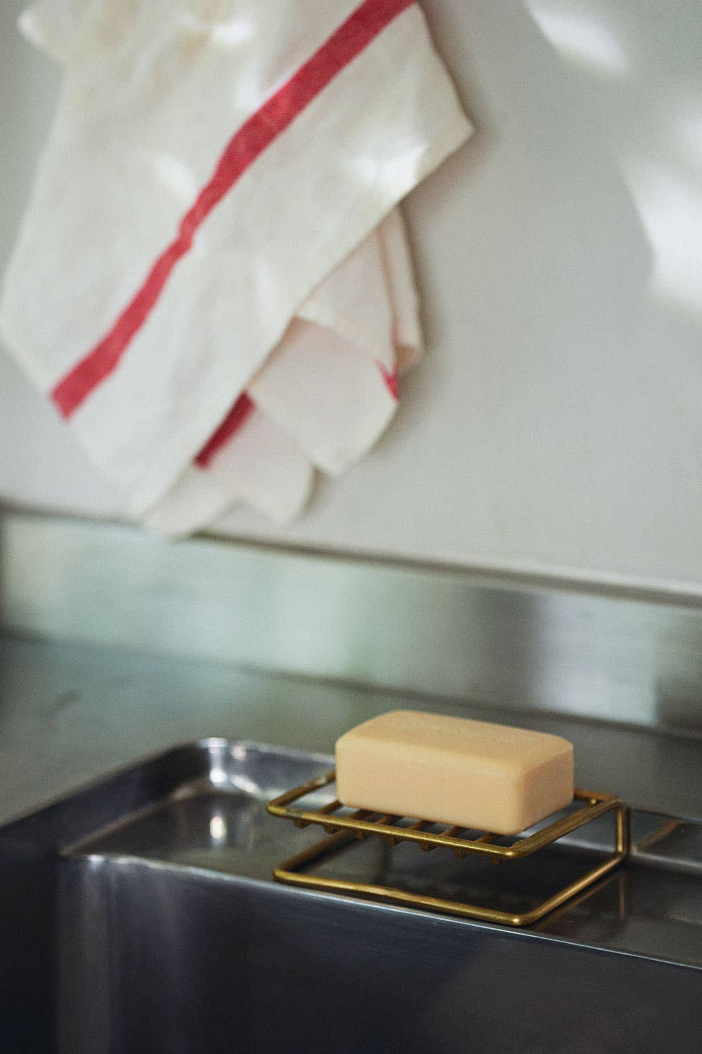 Brass Soap Stand by Fog Linen Work