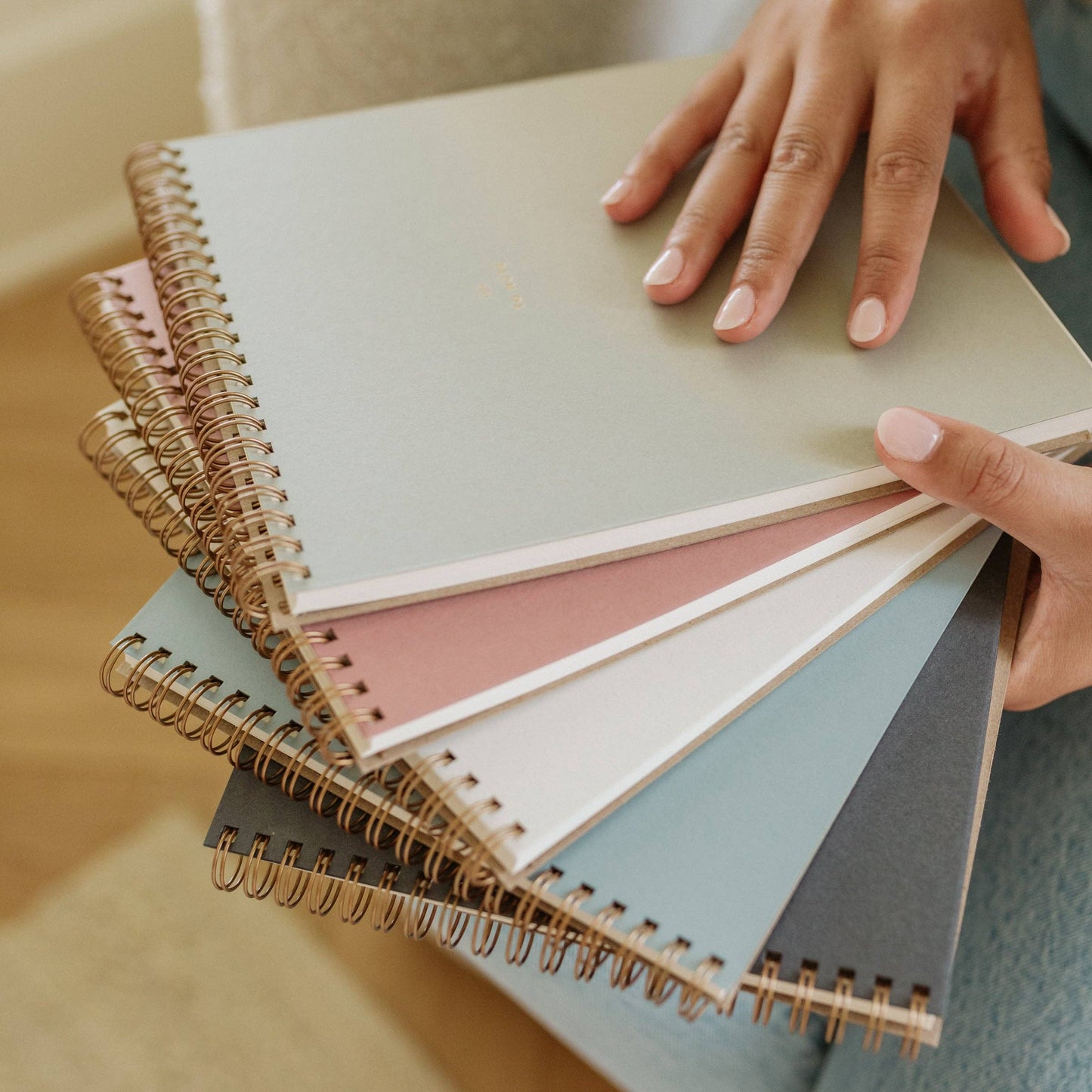 To Note Lined Notebook | Light Sage