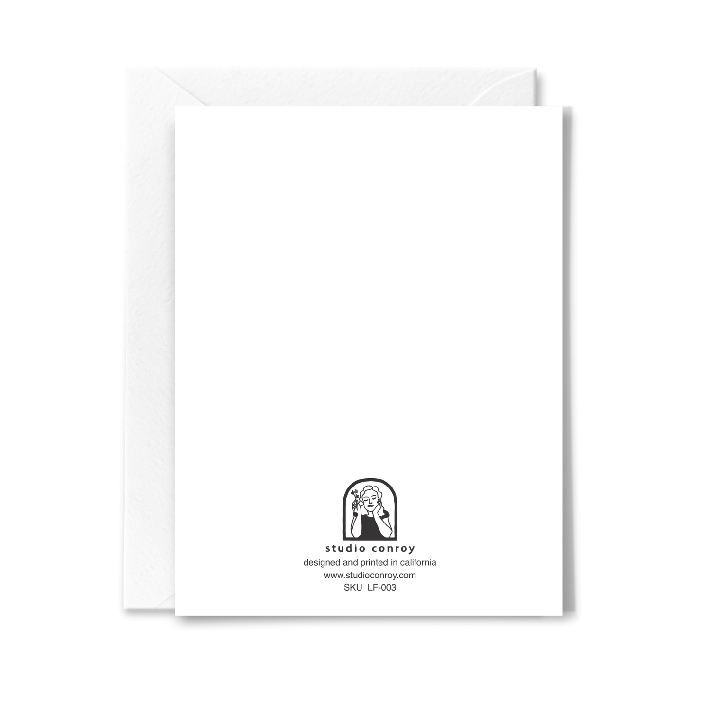 Miss You Window Card by Studio Conroy