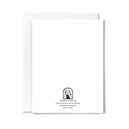 Miss You Window Card by Studio Conroy