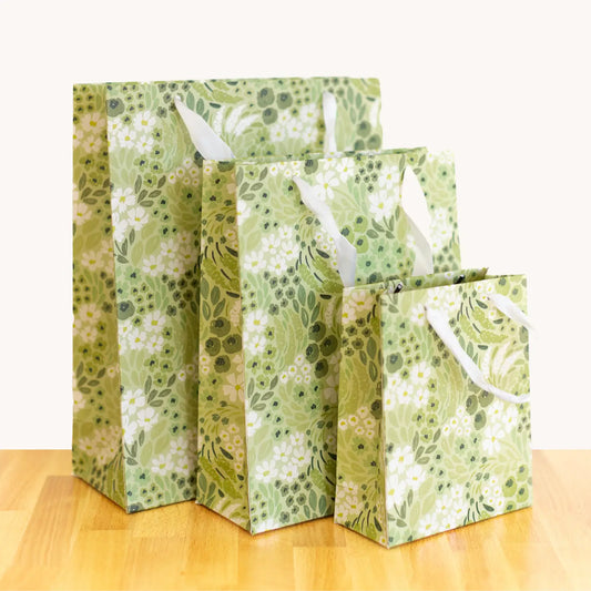 Matcha Floral Gift Bag