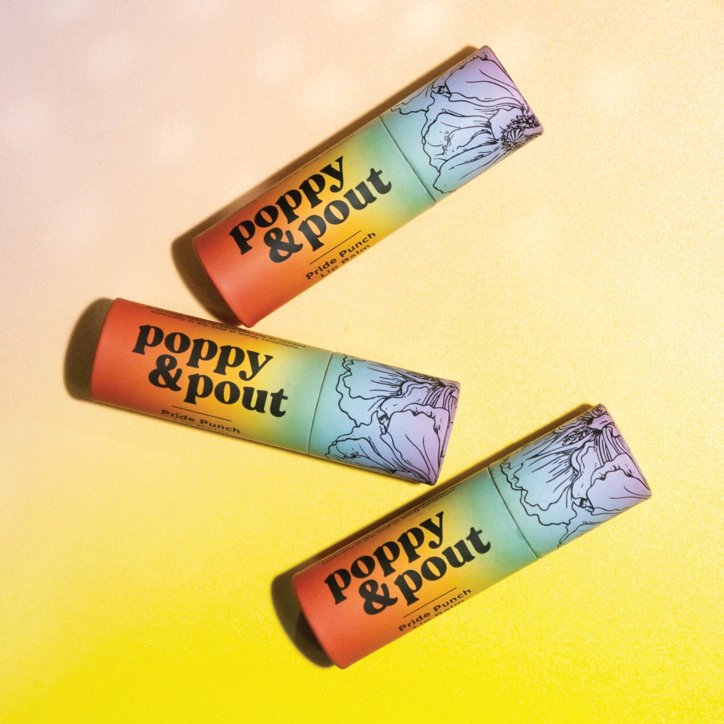 Limited Edition Pride Punch Lip Balm by Poppy & Pout