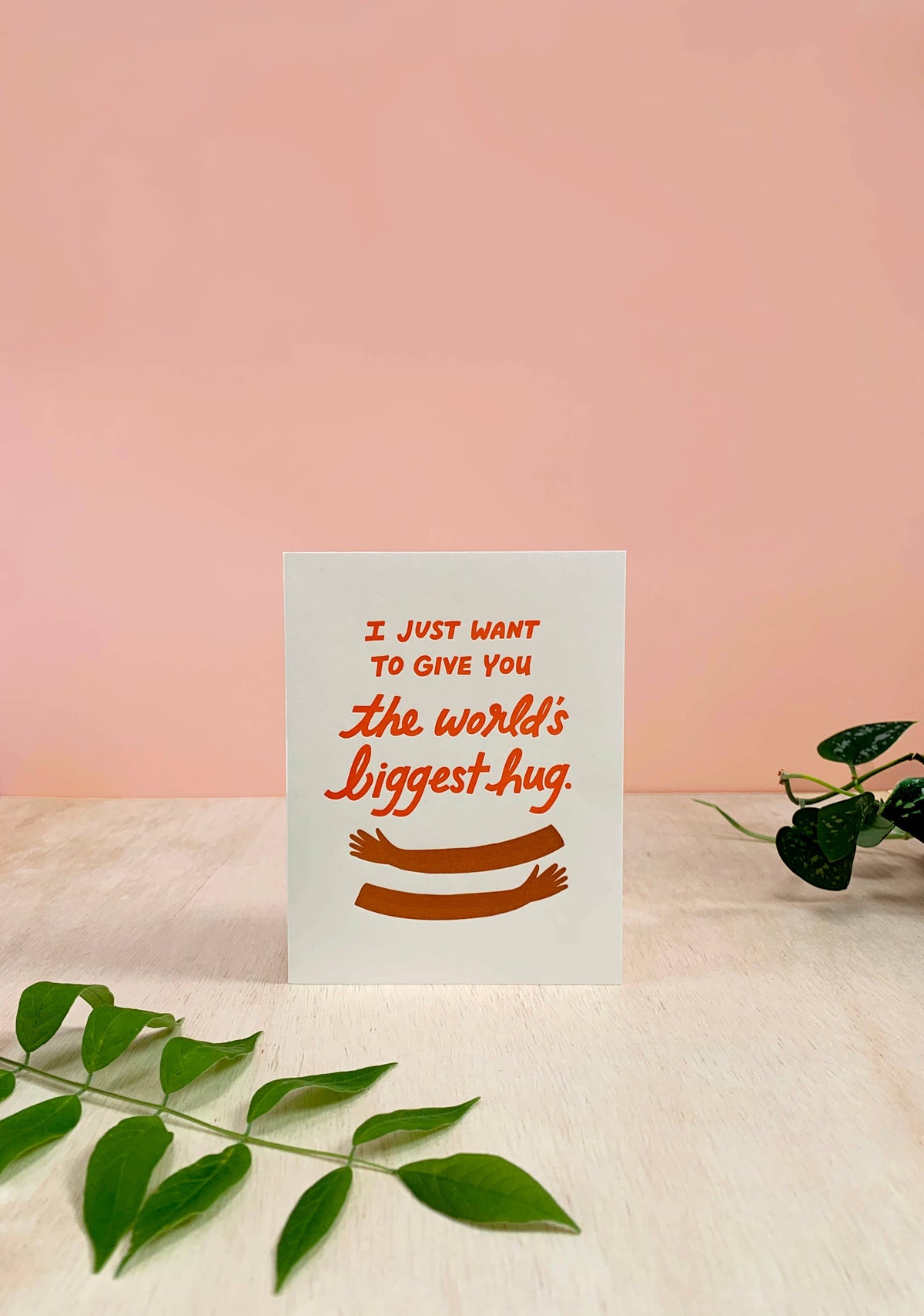 World's Biggest Hug Card by Odd Daughter Paper Co.