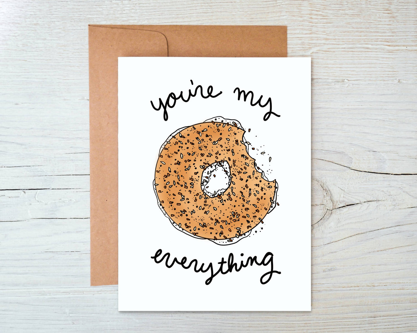 You’re My Everything Greeting Card by Marigold Press