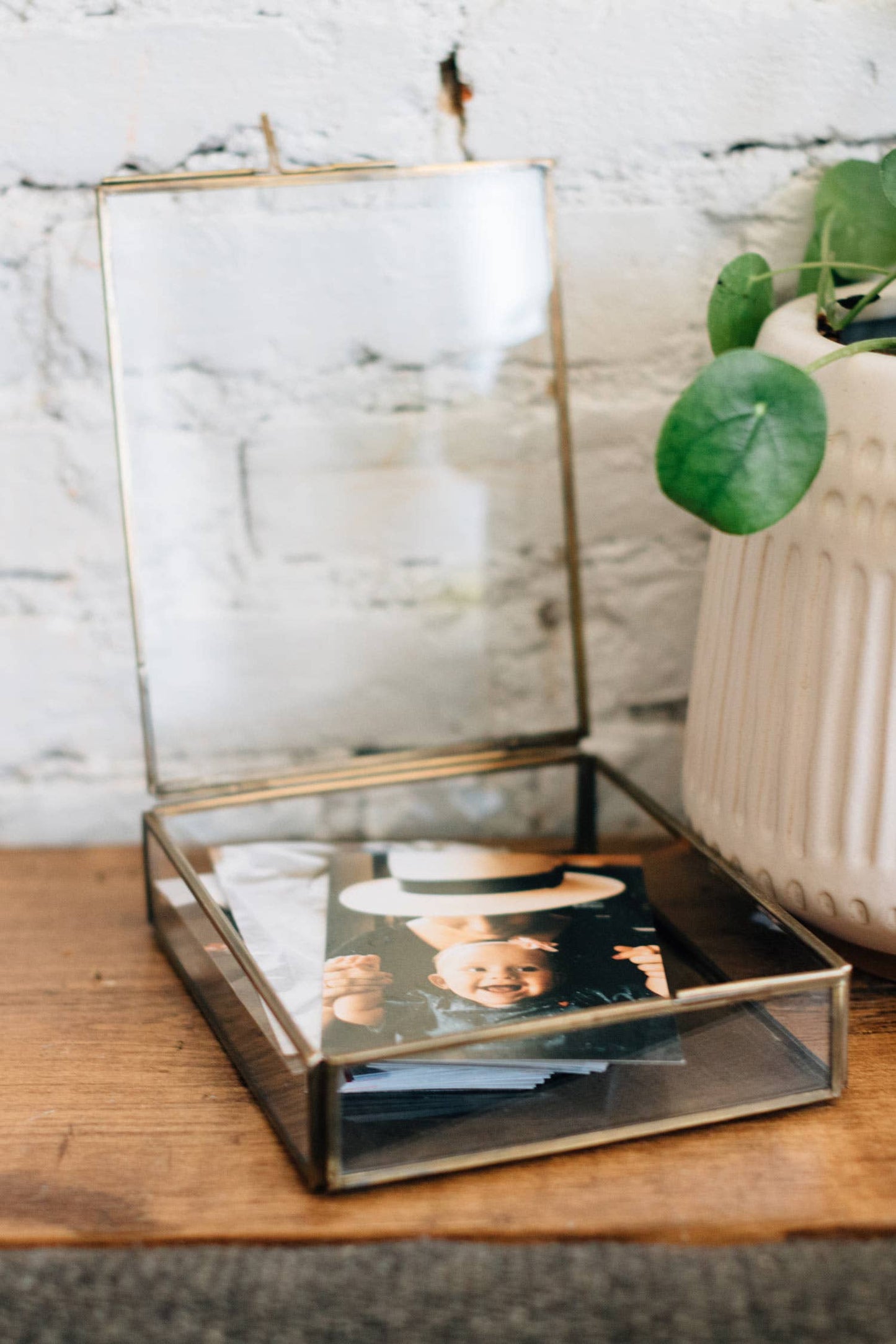 Antiqued Brass Keepsake Box by Ten Thousand Villages