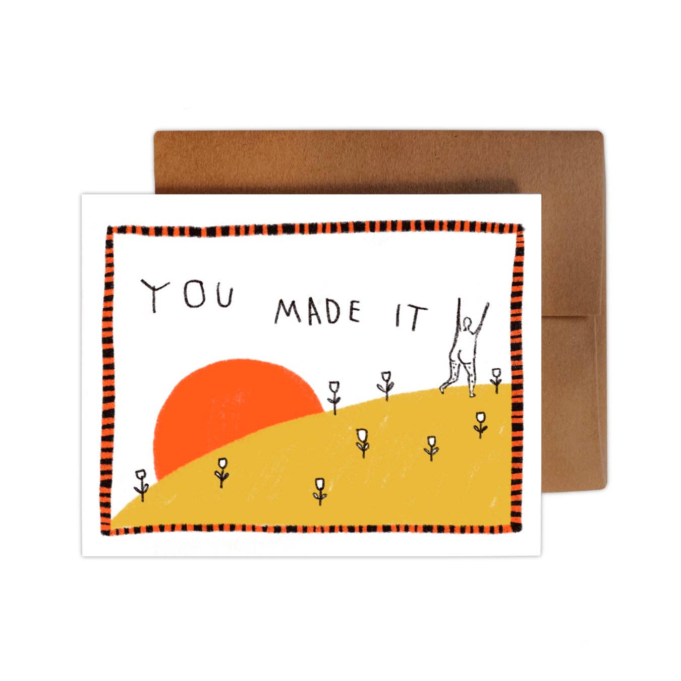 You Made It Greeting Card by Rani Ban