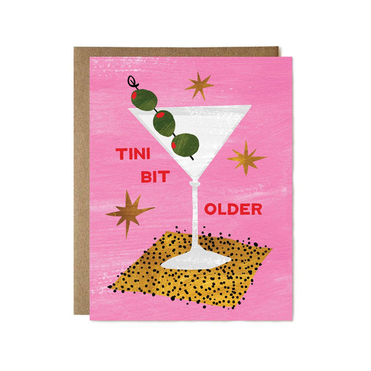 Tini Bit Older Card by Ula Bloom