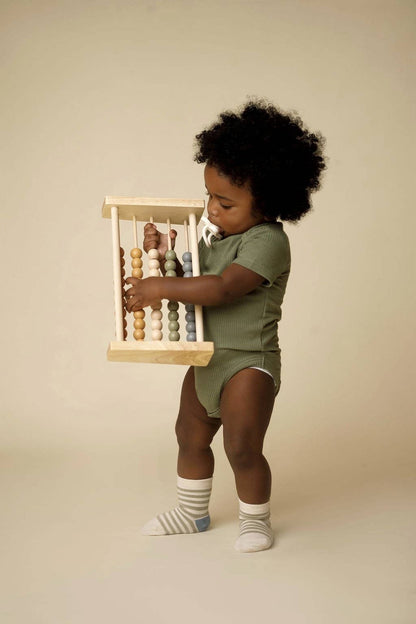 Neutral Wooden Abacus by Brooklyn Neutral