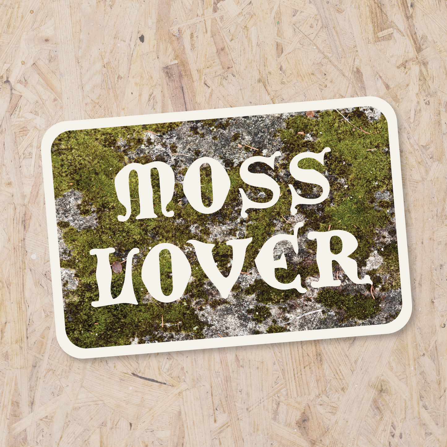 Moss Lover Sticker by The Lichen Collective